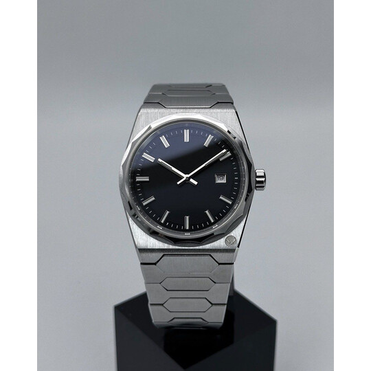 Custom Seiko Mod • No Logo Black VC 222 • 37mm